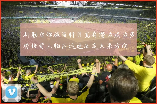 科勒尔称施洛特贝克有潜力成为多特传奇人物应迅速决定未来方向
